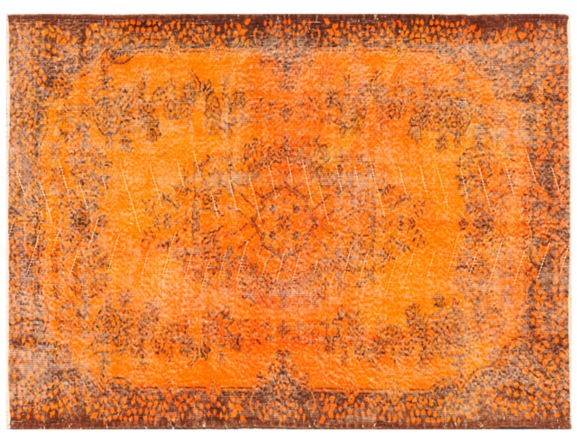 Vintage Carpet  orange  <br/>209 x 119 cm