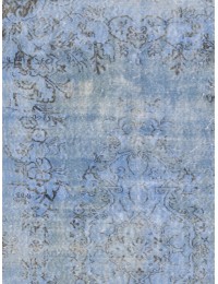 Azul Turquía Alfombra vintage 273 x 170 cm - view 2