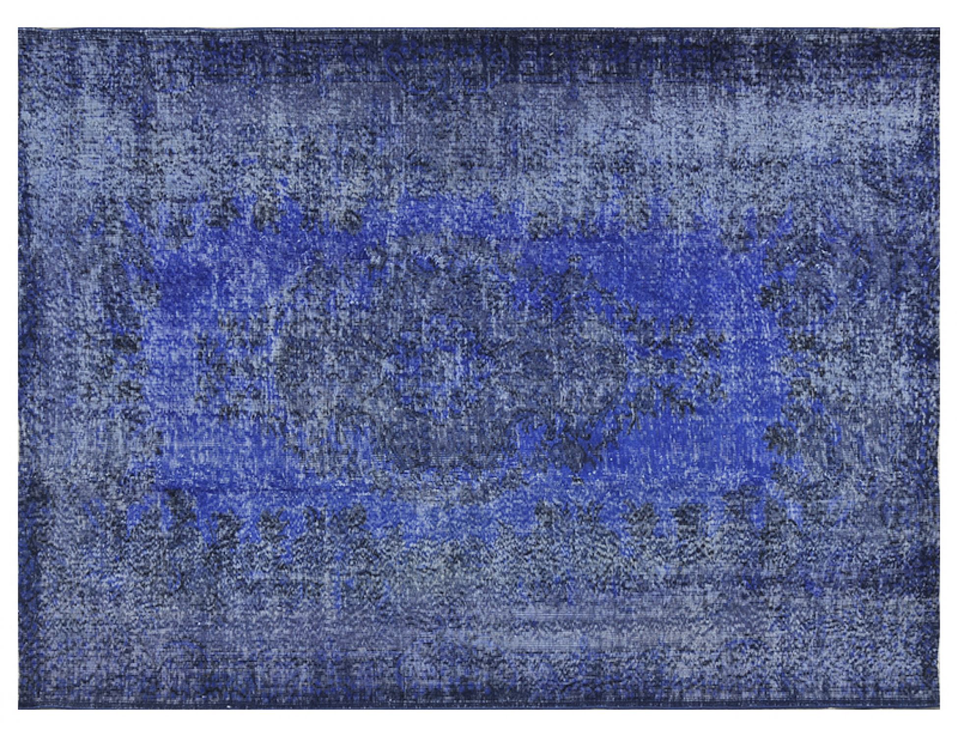Tappeto Vintage  blu <br/>252 x 174 cm