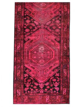 Alfombra vintage 207 X 111 rojo