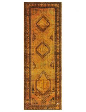   Vintage Tapis 318 X 115 jaune