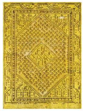 Tappeto Vintage  giallo <br/>188 x 113 cm