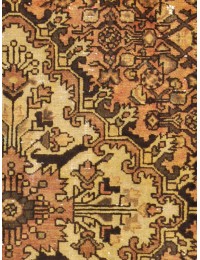 Brun Persien Vintage Matta  243 x 123 cm