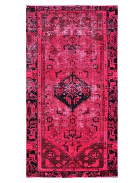 Alfombra vintage 177 X 98 rojo