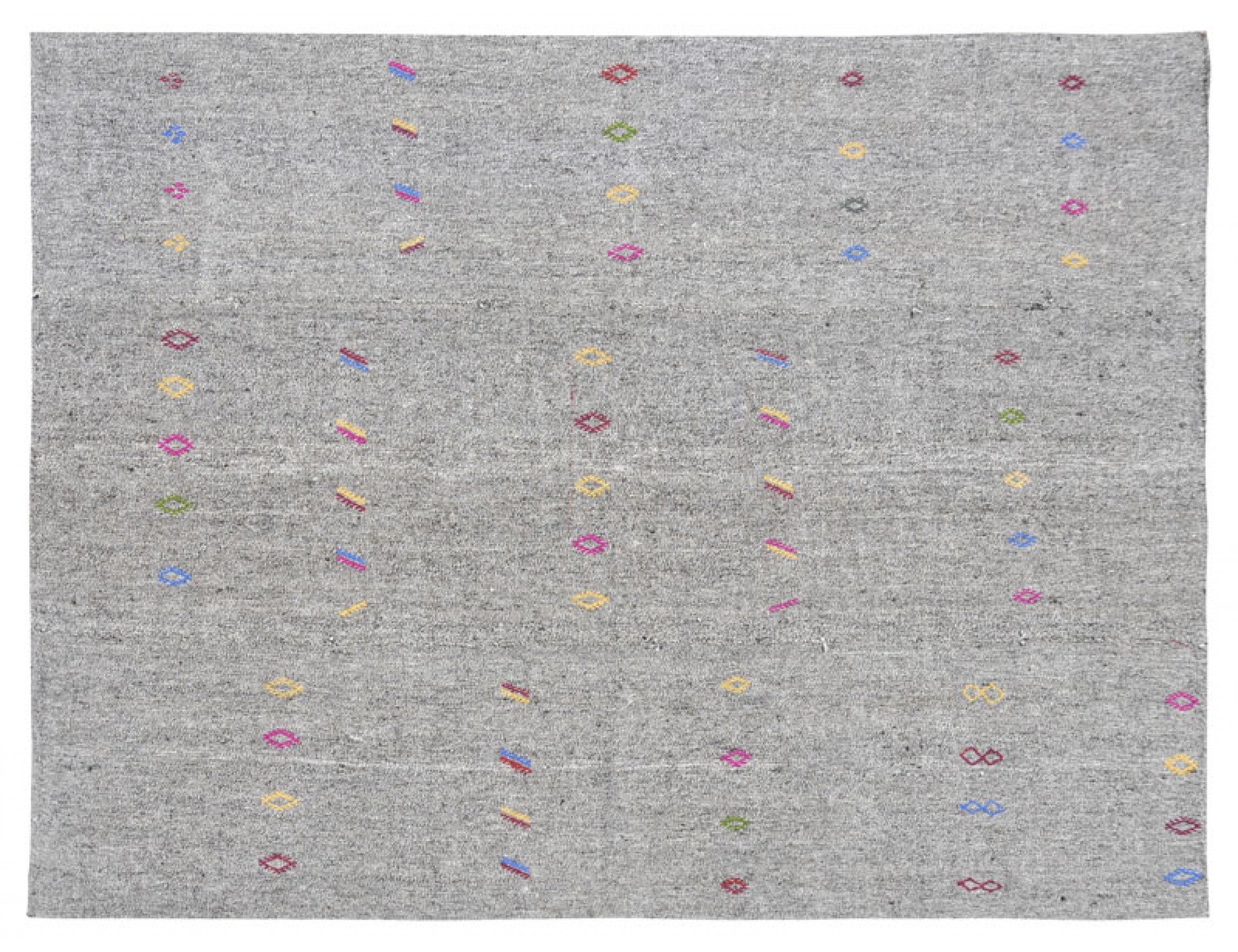 Vintage kelim  grå <br/>255 x 231 cm