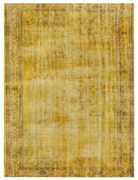 Alfombra vintage 273 X 187 amarillo