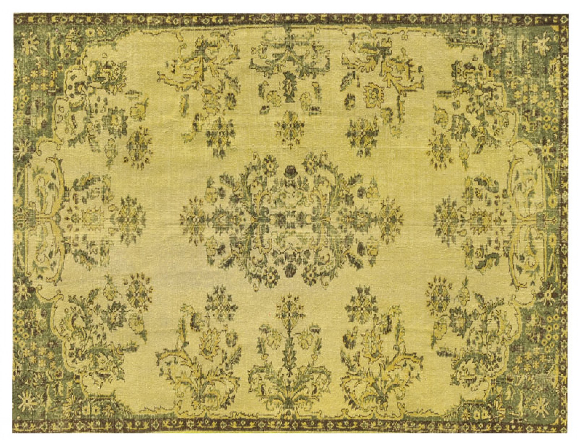 Tappeto Vintage  verde <br/>283 x 190 cm