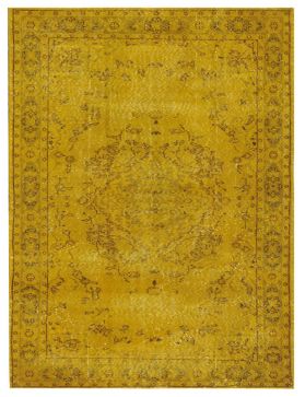  Vintage Tapis 218 X 120 jaune