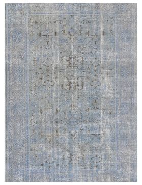 Vintage Teppich 288 X 185 blau