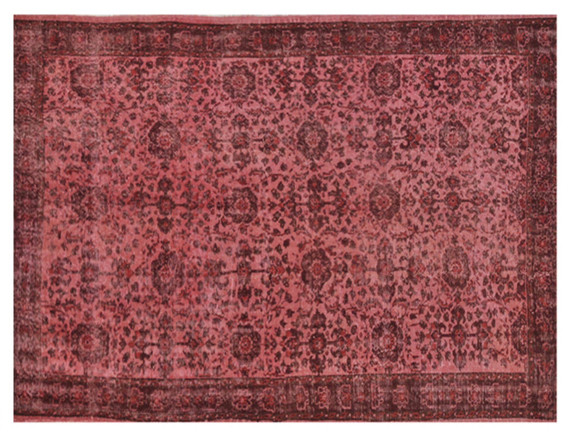 Vintage Tæppe  rød <br/>286 x 177 cm