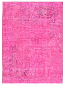 Vintage Teppe 257 X 161 rosa