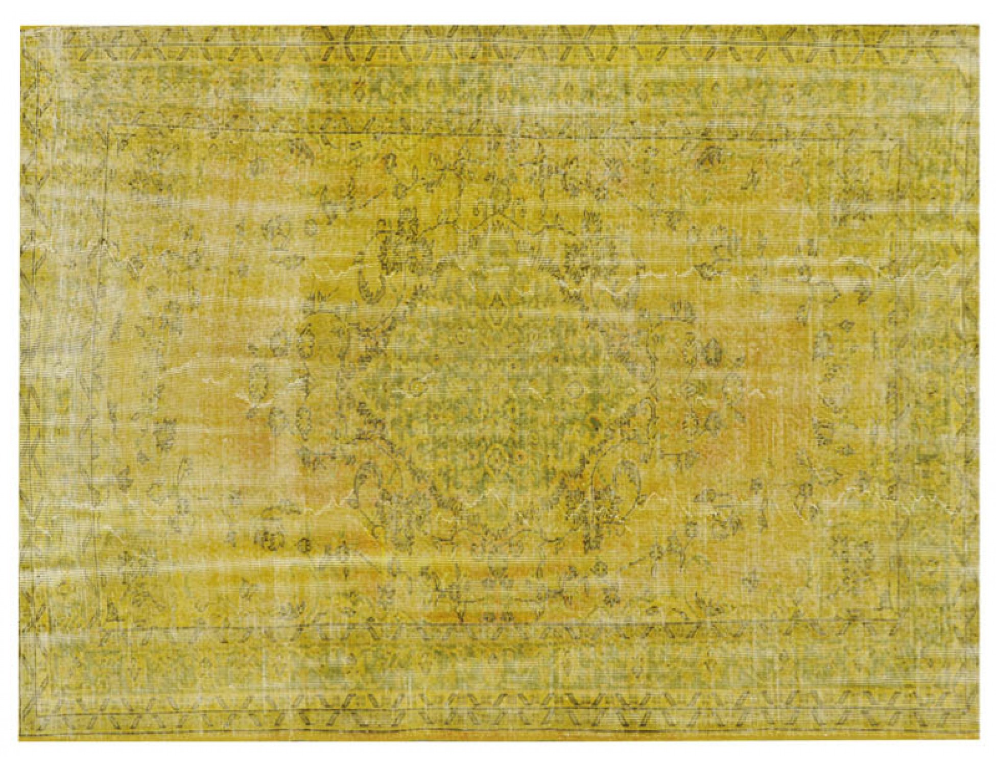  Vintage Tapijt  groen <br/>271 x 181 cm