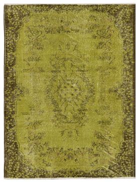 Alfombra vintage 204 X 116 verde