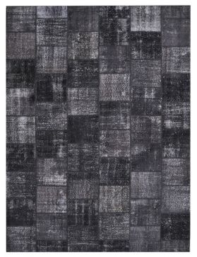 Patchwork Carpet 358 X 256 musta