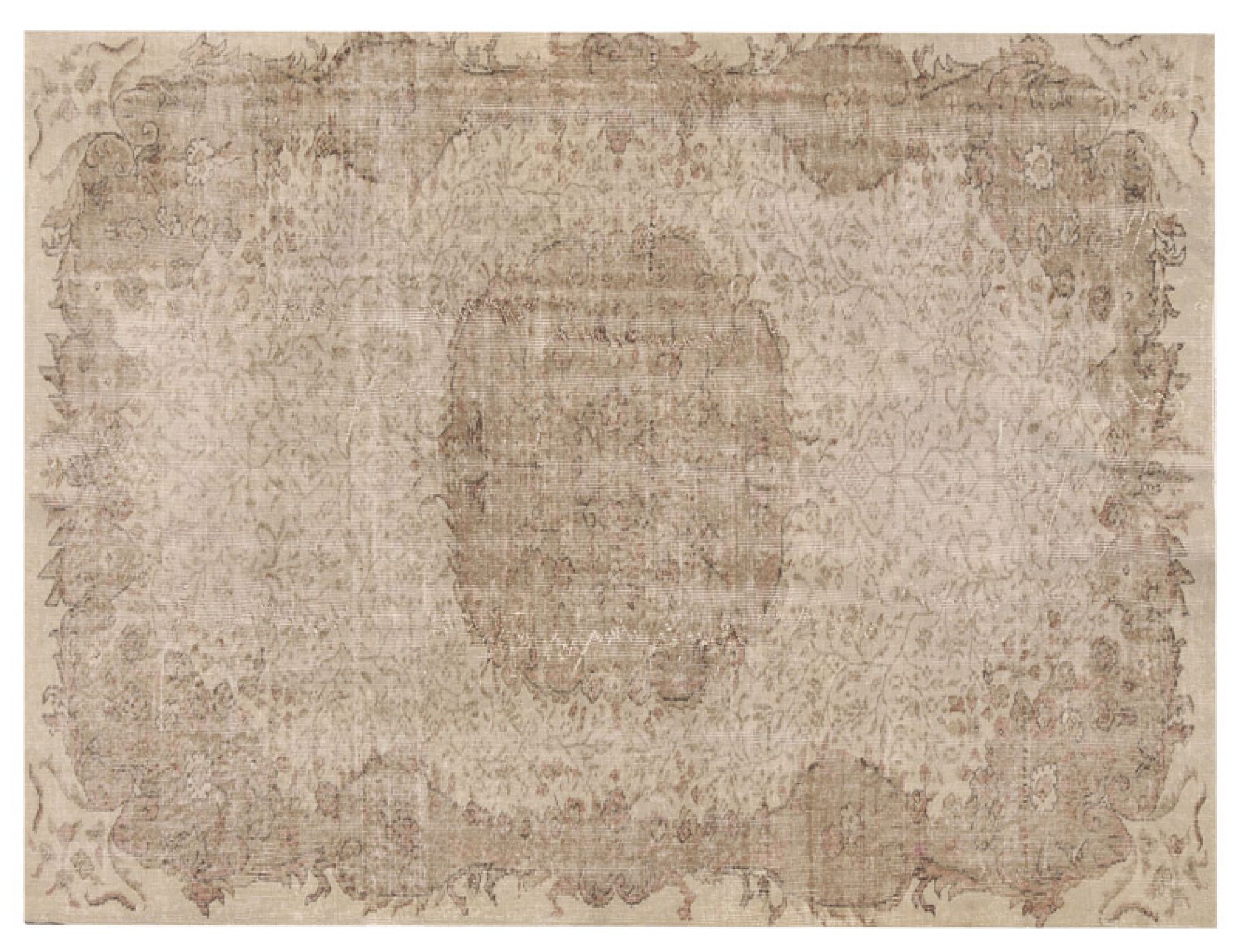  Vintage Tapijt  bruin <br/>265 x 166 cm