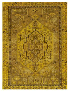 VintageTapijt 293 X 175 geel