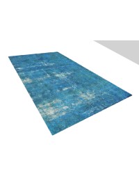 Sininen Persia Vintage Carpet 219 x 114 cm - view 3