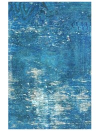 Sininen Persia Vintage Carpet 219 x 114 cm - view 2