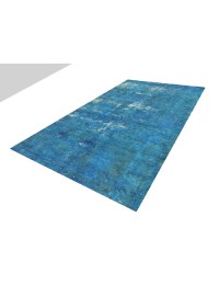 Sininen Persia Vintage Carpet 219 x 114 cm - view 1