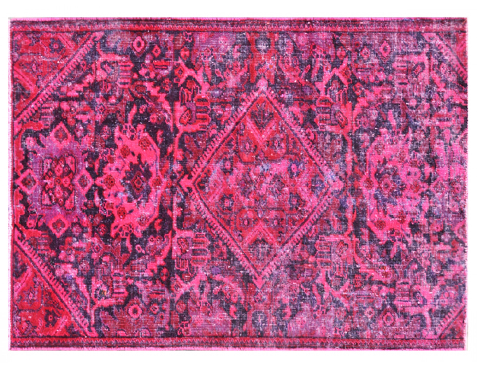 Tappeto Vintage  rosso <br/>153 x 95 cm