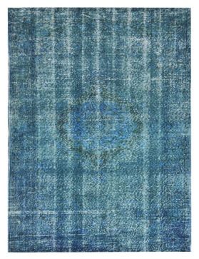 Vintage Carpet 213 X 117 blue