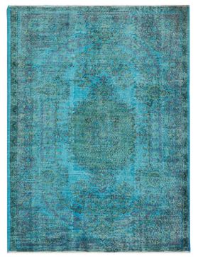 Vintage Carpet 261 X 180 sininen