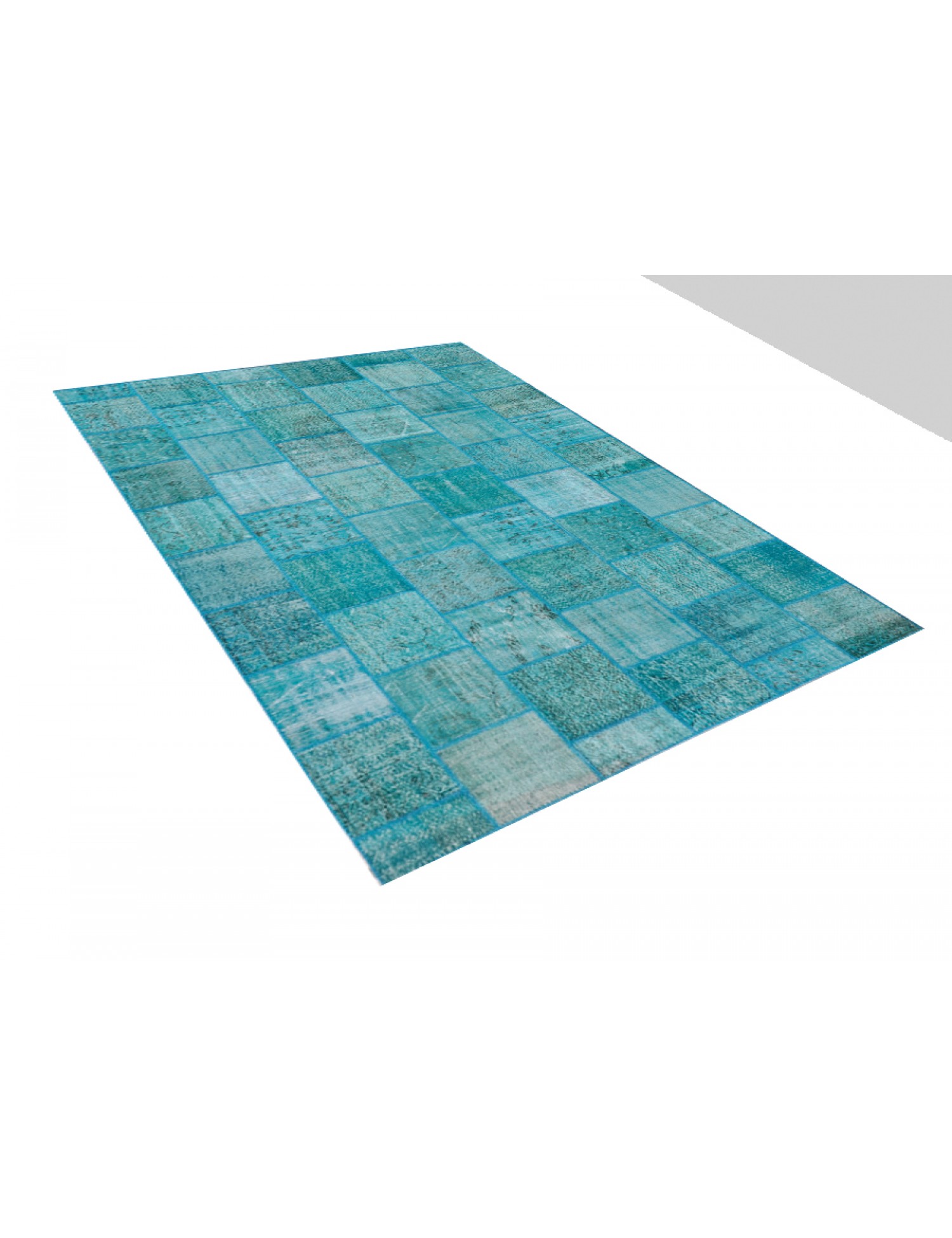 Tappeto Patchwork  blu <br/>352 x 259 cm