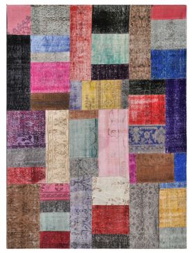 Patchwork Carpet 240 X 173 multicolor 