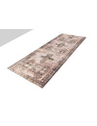 Marrone Persiano Tappeto Vintage 313 x 114 cm - view 3