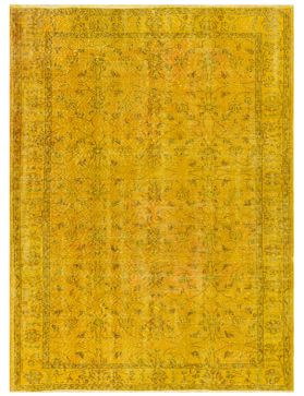 Alfombra vintage 243 X 137 amarillo