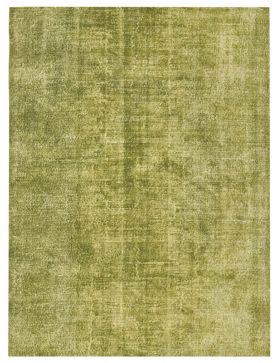 Alfombra vintage 277 X 196 verde