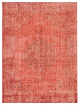 Alfombra vintage 296 X 184 rojo