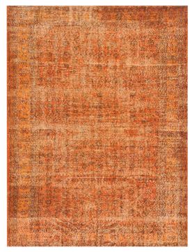 Alfombra vintage 317 X 189 naranja