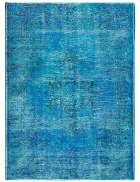  Vintage Tapis 255 X 159 bleu