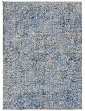 Bleu Turc  Vintage Tapis  294 x 171 cm