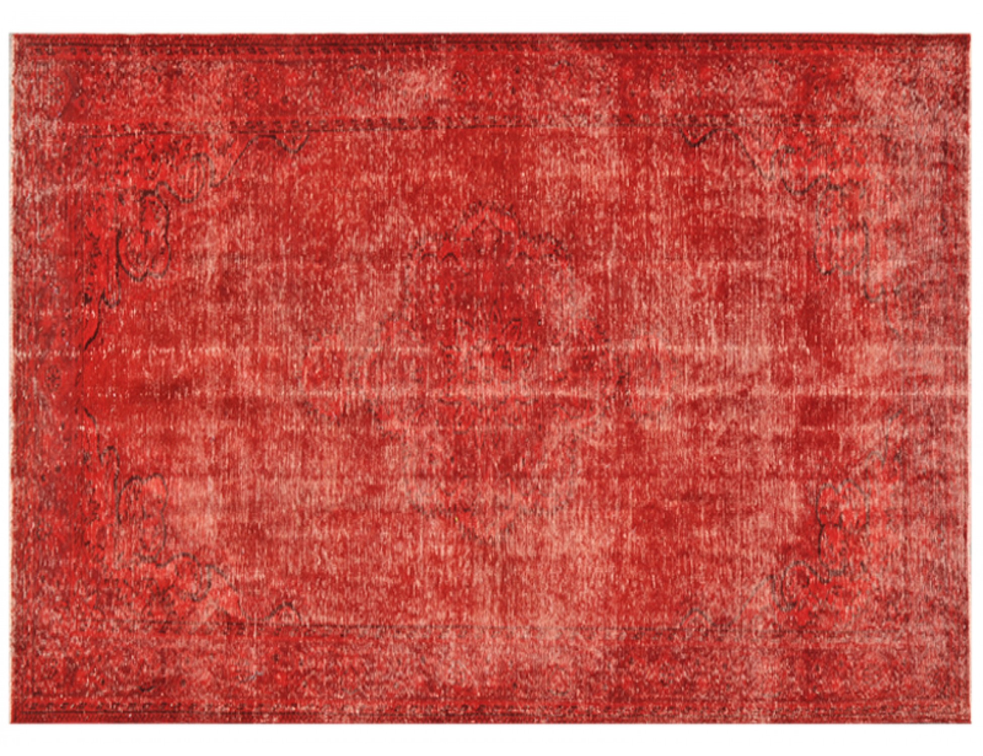 Tappeto Vintage  rosso <br/>337 x 194 cm