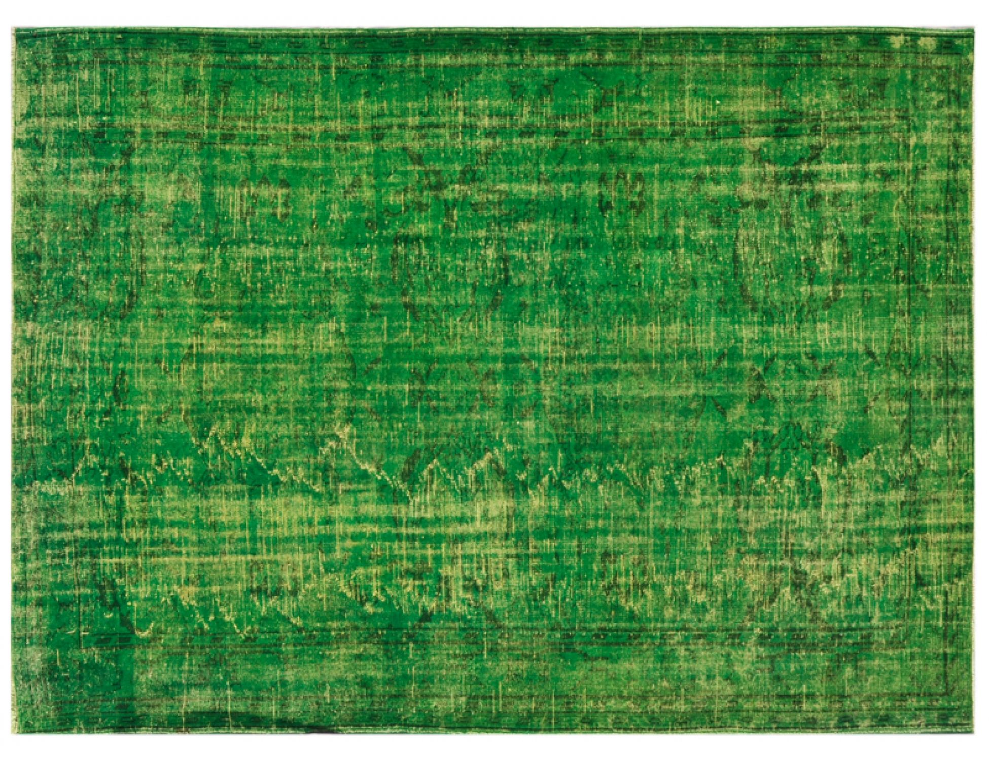 Tappeto Vintage  verde <br/>304 x 224 cm