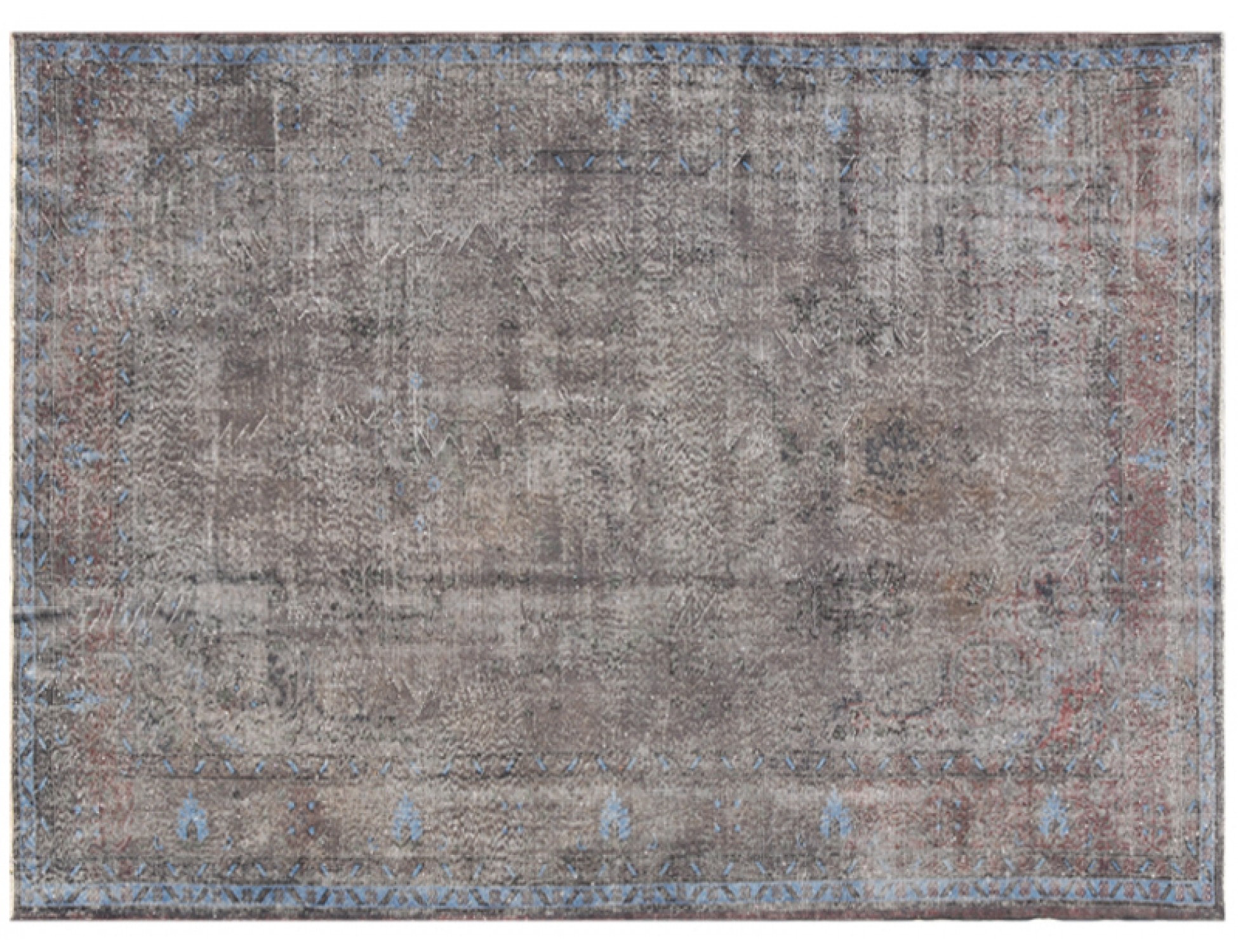  Vintage Tapijt  grijs <br/>303 x 185 cm