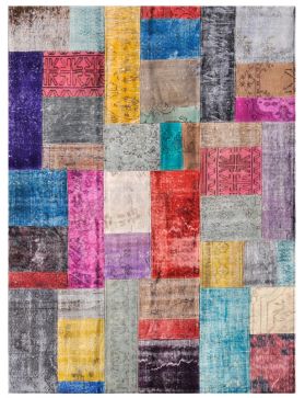 Patchwork Carpet 240 X 173 multicolor 