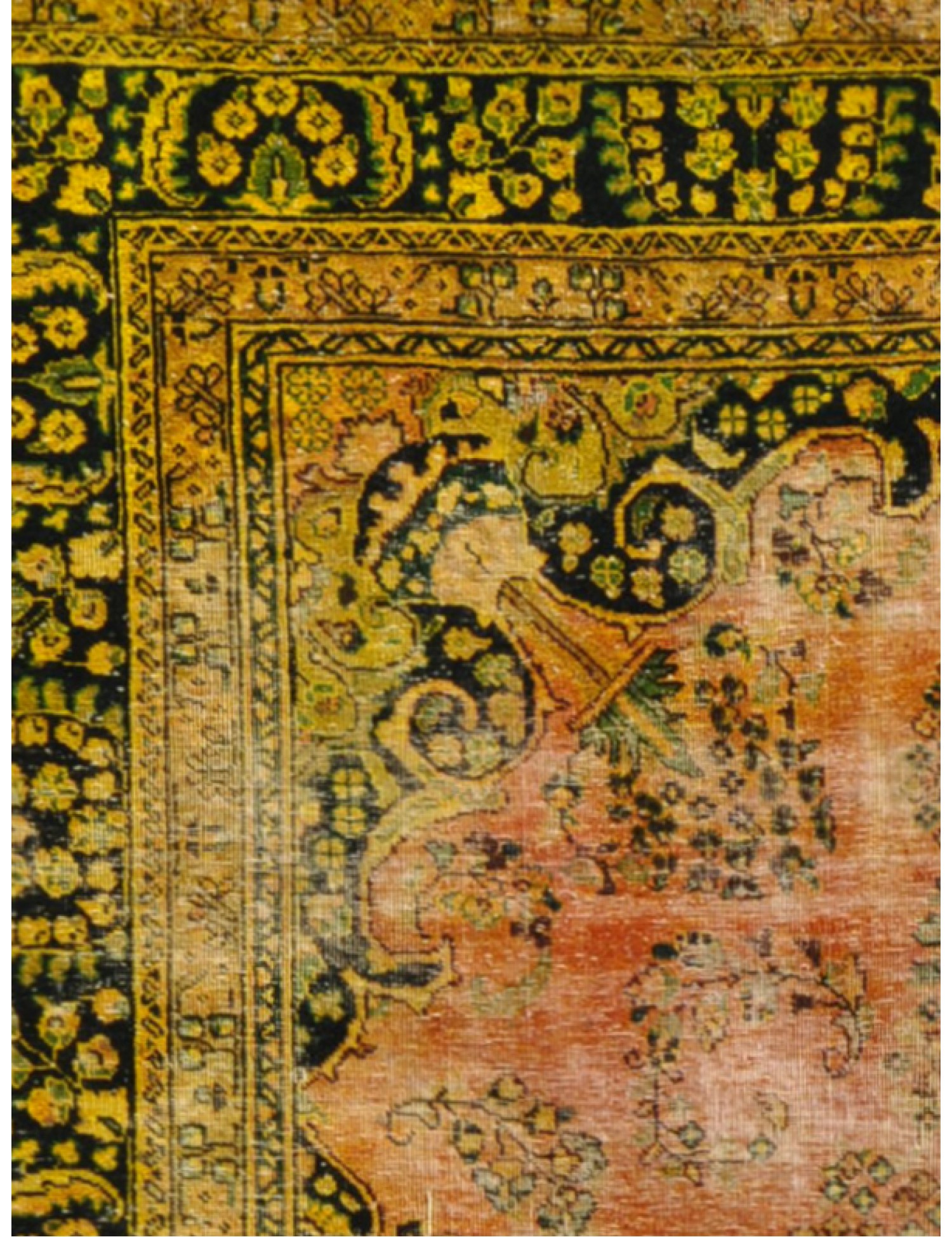 Vintage Teppich  gelb <br/>282 x 193 cm