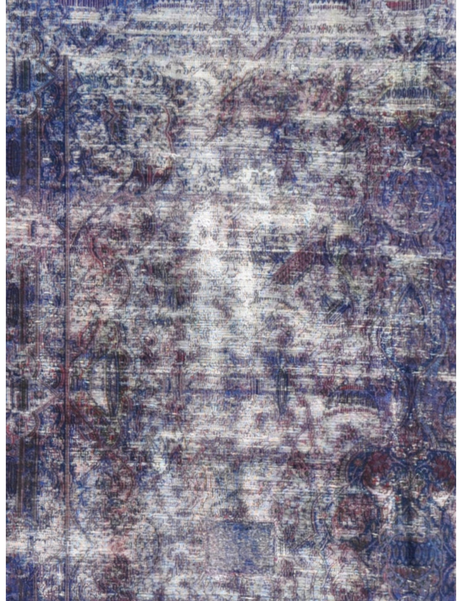 Tappeto Vintage  blu <br/>386 x 280 cm