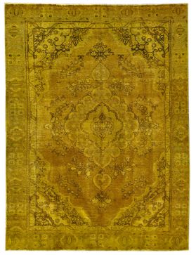 Alfombra vintage 286 X 172 amarillo