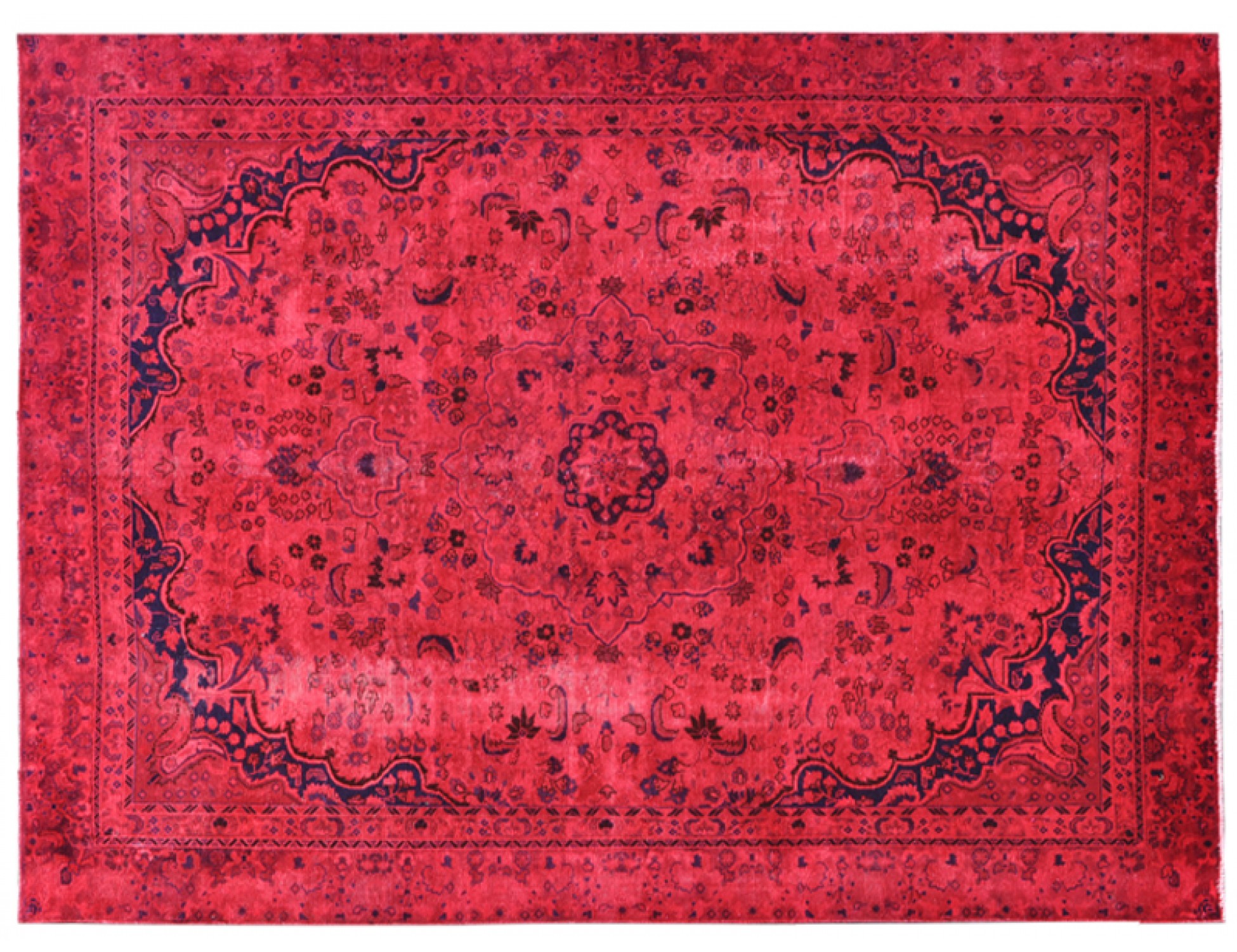 Vintage Tapijt  rood <br/>343 x 258 cm