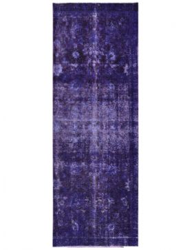 Alfombra vintage 317 X 120 púrpura