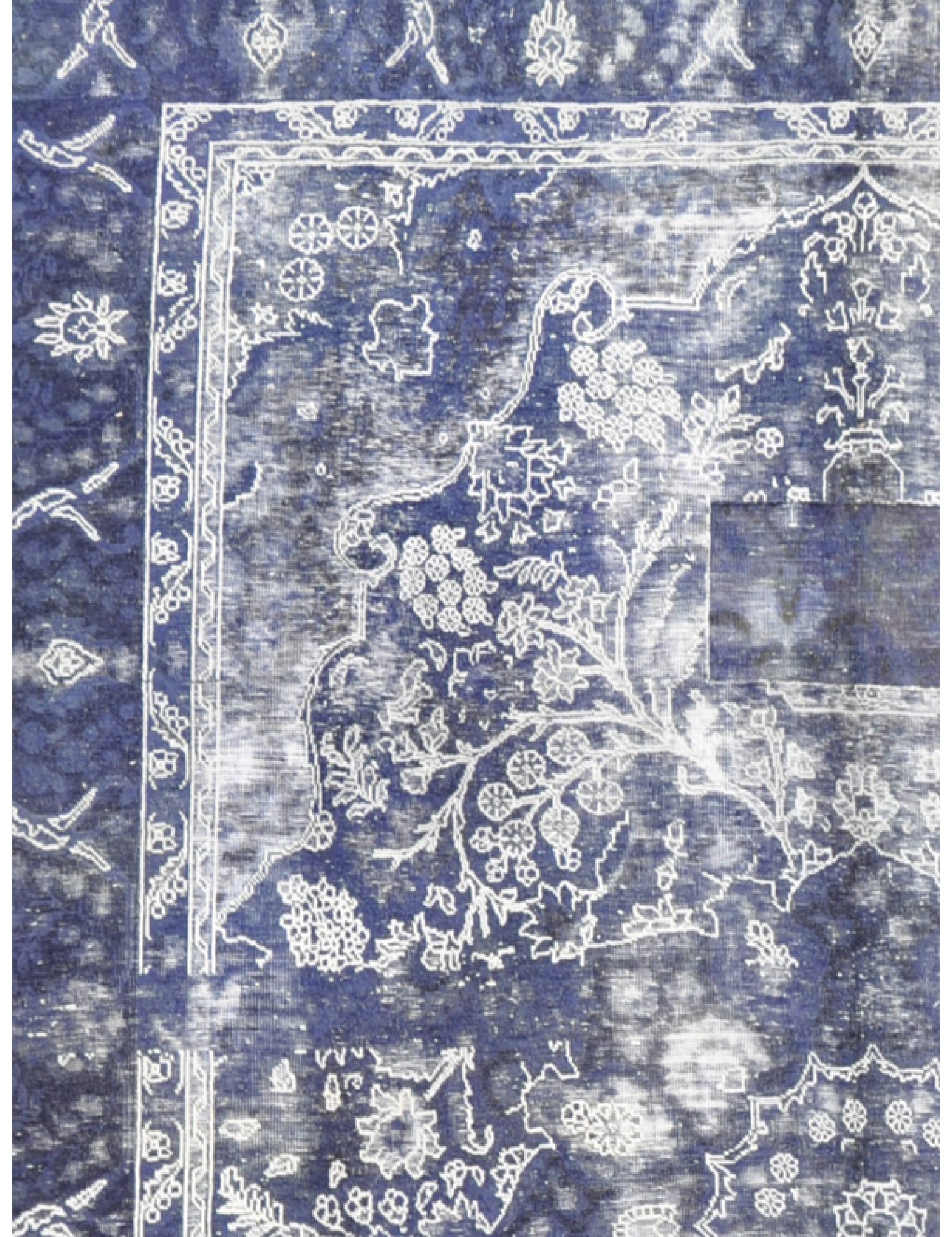 Vintage Teppich  blau <br/>343 x 250 cm