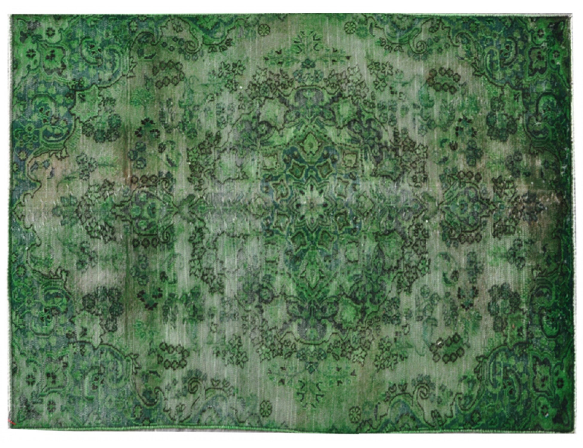 Tappeto Vintage  verde <br/>228 x 121 cm