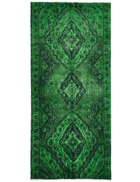 Vintage Teppich 275 X 128 grün