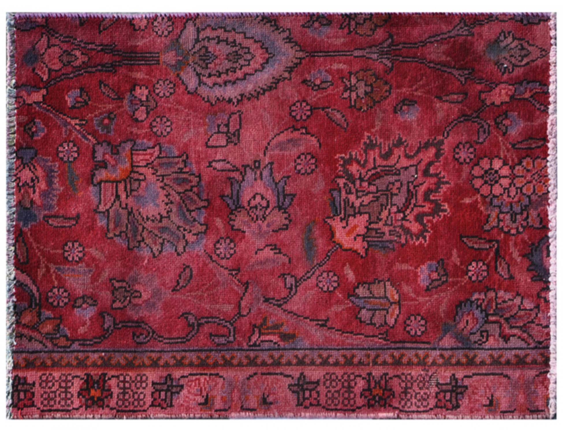 Tappeto Vintage  rosso <br/>93 x 65 cm