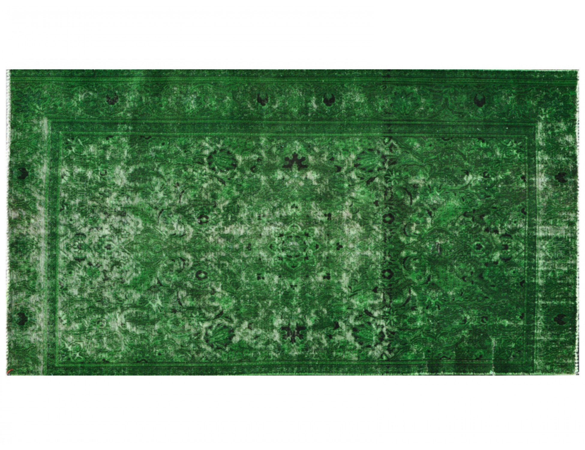 Tappeto Vintage  verde <br/>183 x 102 cm