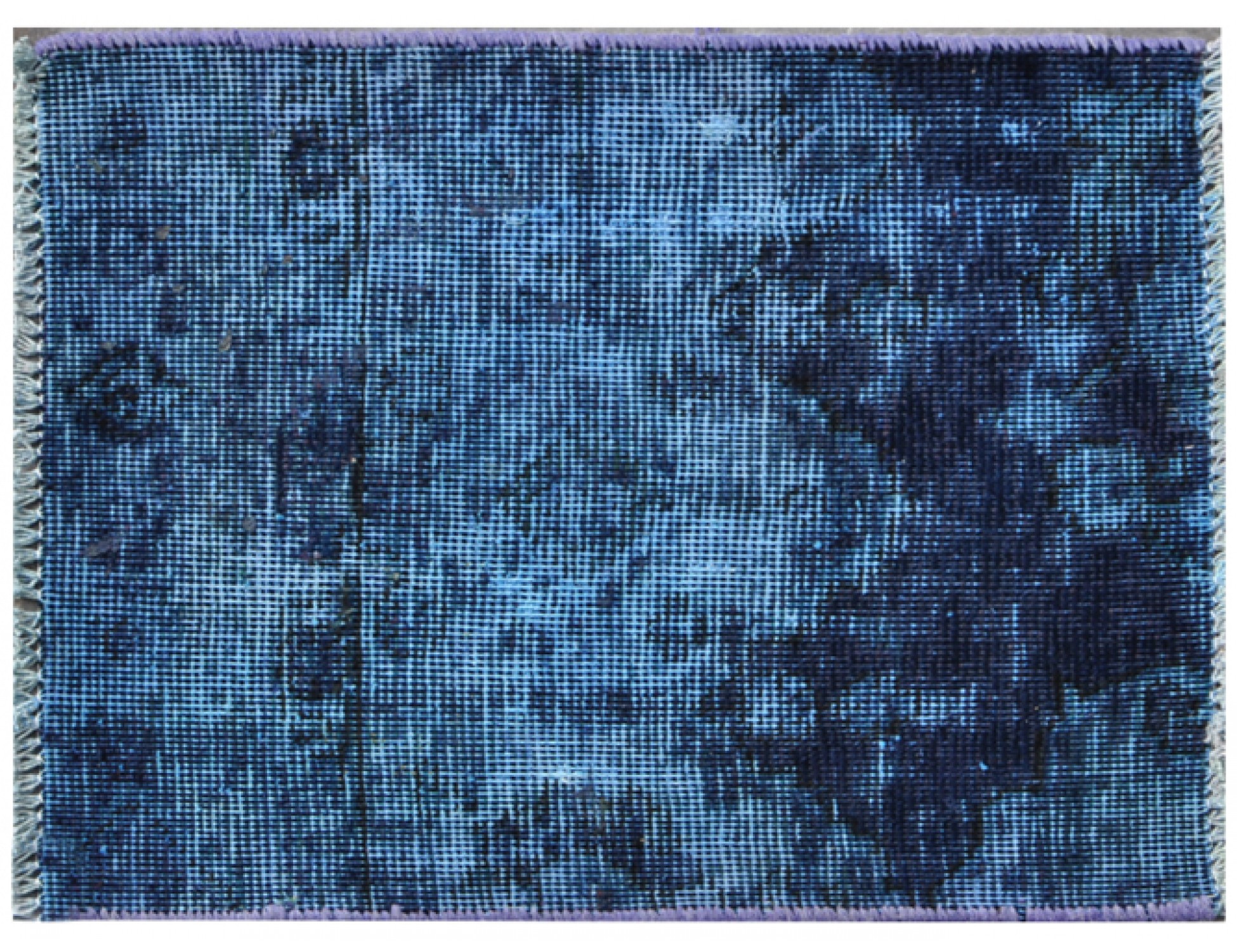 Tappeto Vintage  blu <br/>70 x 60 cm